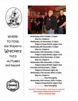 WHERE TO FIND THE WRECKERS NEXT